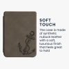 Капак Kwmobile за Kobo Clara 2E, сив, еко кожа, KWM000017UJ008C