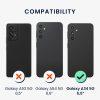 Калъф Kwmobile за Samsung Galaxy A34 5G, тъмно зелен, силикон, KWM0000191B004C