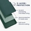 Калъф Kwmobile за Google Pixel 7a, зелен, силикон, KWM000019YE024C