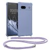 Kwmobile калъф с връзка за връзка за Google Pixel 7a, син, силиконов, KWM000019YH005C