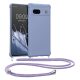 Kwmobile калъф с връзка за връзка за Google Pixel 7a, син, силиконов, KWM000019YH005C