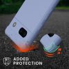 Kwmobile калъф с връзка за връзка за Google Pixel 7a, син, силиконов, KWM000019YH005C
