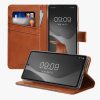 Калъф Kwmobile за Google Pixel 7a, сив/кафяв, текстилен, KWM000020HX001C