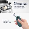 Капак за автомобилен ключ Kwmobile за бутони Peugeot 3, тъмно зелен, силикон, KWM000008IA003C