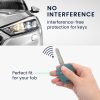 Капак за автомобилен ключ Kwmobile за Mitsubishi 2 бутона, тъмно зелен, силикон, KWM000008JC002C
