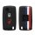 Капак за автомобилен ключ Kwmobile за Peugeot/Citroen 2 бутона, многоцветен, силикон, KWM0000093T004C