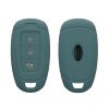 Капак за автомобилен ключ Kwmobile за Hyundai 3 бутона - Keyless Go, тъмно зелен, силикон, KWM000009FX002C