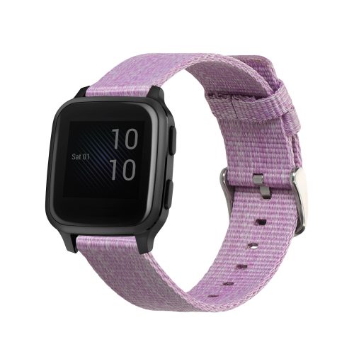 Каишка Kwmobile за Garmin Venu Sq 2 Music, лилава, текстил, KWM000024YK002C