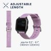 Каишка Kwmobile за Garmin Venu Sq 2 Music, лилава, текстил, KWM000024YK002C
