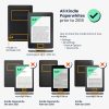Капак Kwmobile за Amazon Kindle Paperwhite, Многоцветен, Екологична кожа, KWM000007TD034C