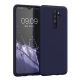 Калъф Kwmobile за Xiaomi Redmi Note 8 Pro, тъмно син, силикон, KWM000010MT039C