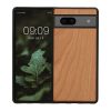 Калъф Kwmobile за Google Pixel 7a, кафяв, дърво, KWM000019YJ002C