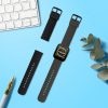 Комплект от 2 каишки Kwmobile за Amazfit Bip 5/GTR 4, черен/сив, силикон, KWM000024YT002C