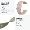 Комплект от 2 каишки Kwmobile за Amazfit Bip 5/GTR 4, зелен/розов, силикон, KWM000024YT003C