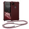 Калъф Kwmobile за Google Pixel 4a, бордо, силикон, KWM0000126T014C