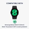 Комплект от 2 калъфа Kwmobile за Samsung Galaxy Watch 5, черен/златен, пластмаса, KWM000024ZM001C