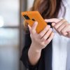 Калъф Kwmobile за Samsung Galaxy A21s, оранжев, силикон, KWM000011GI019C