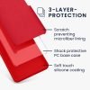 Калъф Kwmobile за Google Pixel 7, червен, силикон, KWM0000171I047C