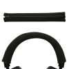 Каишка за слушалки Kwmobile за Razer Kraken 7.1 V2 Pro, черна, неопрен, KWM0000250T001C