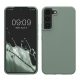 Калъф Kwmobile за Samsung Galaxy S22, зелен, силикон, KWM000014GR072C