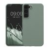 Калъф Kwmobile за Samsung Galaxy S22, зелен, силикон, KWM000014GR072C