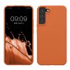 Калъф Kwmobile за Samsung Galaxy S22 Plus, оранжев, силикон, KWM000014GW066C