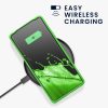 Калъф Kwmobile за Motorola Edge 40 Pro/Edge Plus (2023), зелен, силикон, KWM0000190S008C
