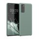 Калъф Kwmobile за Samsung Galaxy S20 FE, зелен, силикон, KWM0000121M050C