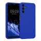 Kwmobile калъф за Samsung Galaxy A14 5G, син, силиконов, KWM000018GD036C