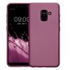 Калъф Kwmobile за Samsung Galaxy A8 (2018), лилав, силикон, KWM0000093L010C