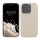 Калъф Kwmobile за Apple iPhone 15 Pro, крем, силикон, KWM000020CC012C