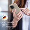 Калъф Kwmobile за Apple iPhone 15 Pro Max, крем, силикон, KWM000020CD012C