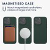 Калъф Kwmobile за Apple iPhone 15 Pro Max, тъмно зелен, силикон, KWM000022OG002C