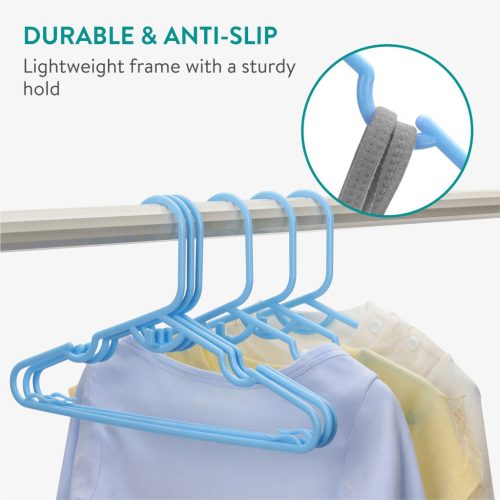 Set 20 umerase copii Navaris, antiderapante, 29x17x1 cm, albastru, plastic