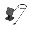 Kwmobile USB захранващ кабел за Xiaomi Mi Band 8 Pro, черен, пластмаса, KWM0000251B001C