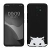 Калъф Kwmobile за Xiaomi Redmi 9, черен/бял, силикон, KWM000011MO004C
