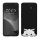 Калъф Kwmobile за Xiaomi Redmi 9, черен/бял, силикон, KWM000011MO004C