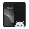 Калъф Kwmobile за Xiaomi Redmi 9, черен/бял, силикон, KWM000011MO004C