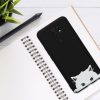 Калъф Kwmobile за Xiaomi Redmi 9, черен/бял, силикон, KWM000011MO004C