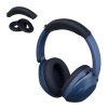 Kwmobile Комплект от 2 възглавнички за уши и 2 калъфа за Sony WH-XB910N, тъмно син, силикон, KWM0000251E001C