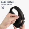 Kwmobile Комплект от 2 възглавнички за уши и 2 калъфа за Sony WH-XB910N, тъмно син, силикон, KWM0000251E001C