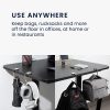 Комплект от 2 куки за маса Kwmobile за чанти, злато/черно, цинк, KWM000014YV007C