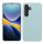 Kwmobile калъф за Samsung Galaxy S24, светло зелен, силиконов, KWM000021KW013C