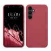Калъф Kwmobile за Samsung Galaxy S23 FE, тъмно розов, силикон, KWM000021KZ009C