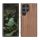 Kwmobile калъф за Samsung Galaxy S24 Ultra, кафяв, дърво/силикон, KWM000021LG001C