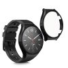 Комплект от 2 капака Kwmobile със защитно стъкло за часовник Xiaomi Watch S1, черен, пластмаса, KWM000015ES004C