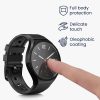 Комплект от 2 капака Kwmobile със защитно стъкло за часовник Xiaomi Watch S1, черен, пластмаса, KWM000015ES004C