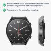 Комплект от 2 капака Kwmobile със защитно стъкло за Xiaomi Watch S1, прозрачен/зелен, пластмаса, KWM000015ES005C