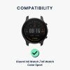 Комплект от 2 каишки Kwmobile за Xiaomi Mi Watch/Mi Watch Color Sport, черни, силиконови, KWM0000162Q007C