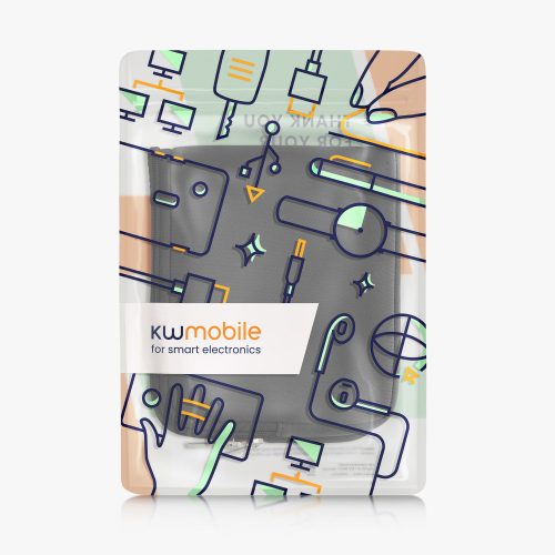 Капак за клавиатура Kwmobile за Logitech MK470, Черен, Неопрен, KWM000018TN003C